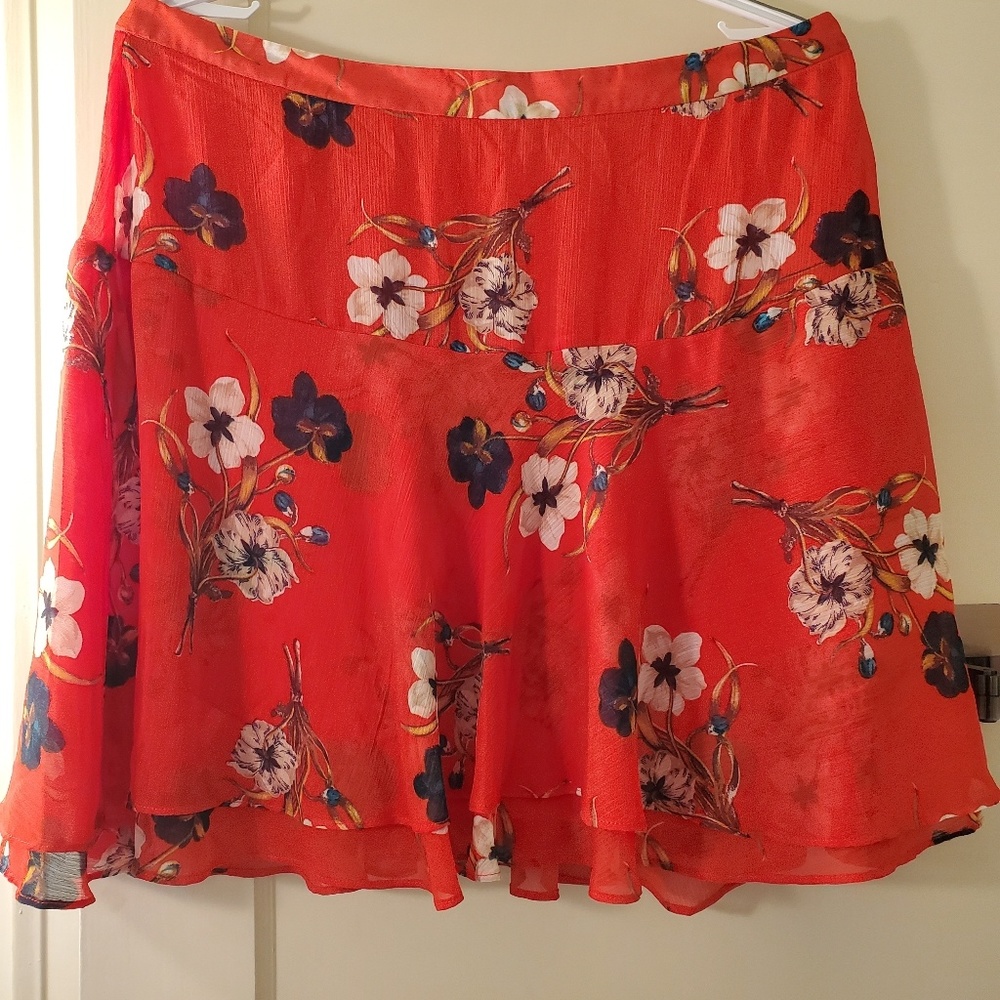Floral skirt